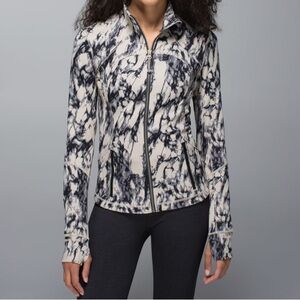 Lululemon Forme Jacket Cuffins Granite/Black/Mojave Tan Size 6